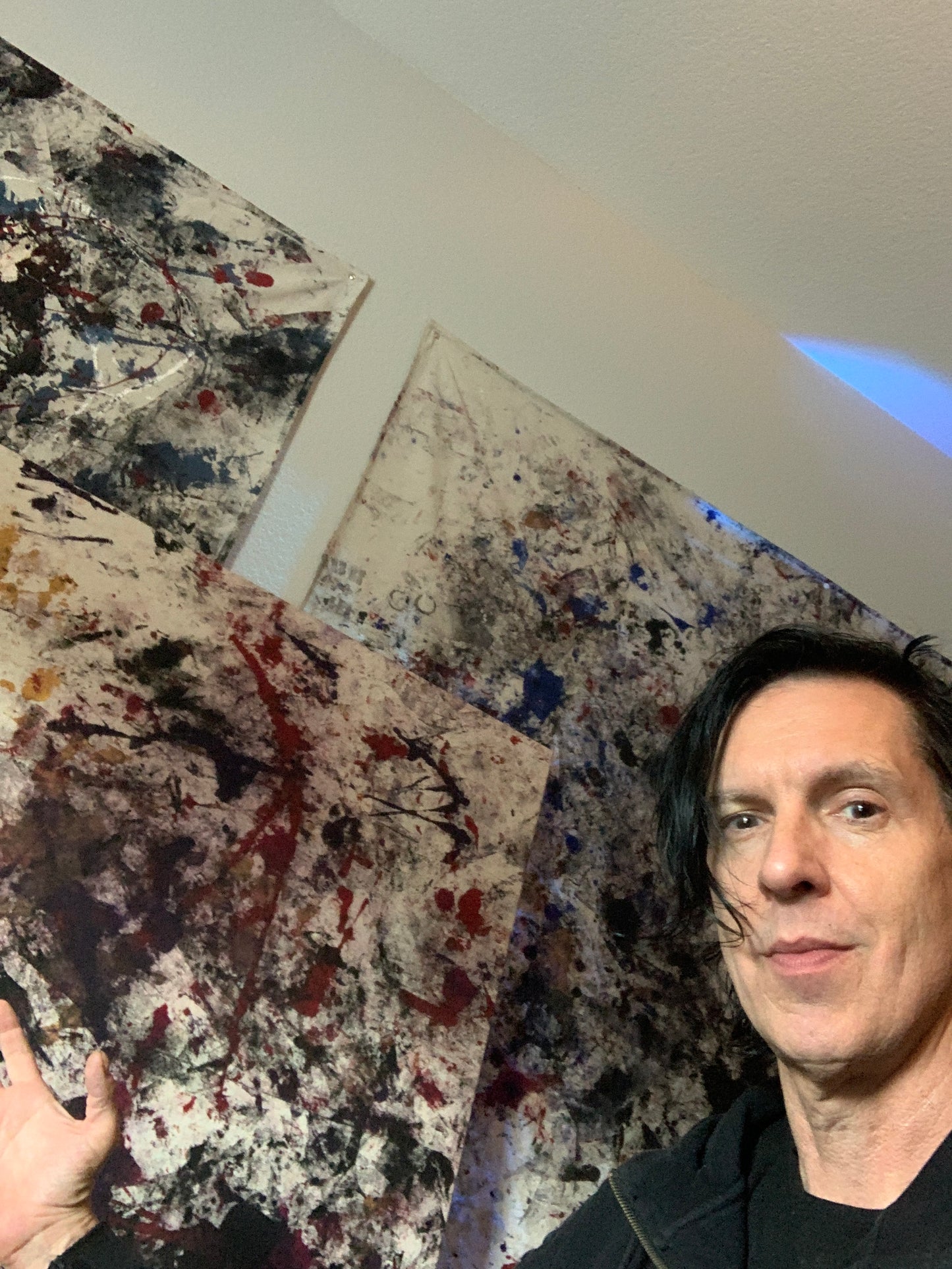 "Enhanced Performance " Live Performance Painting — 36” x 48” Stretched canvas