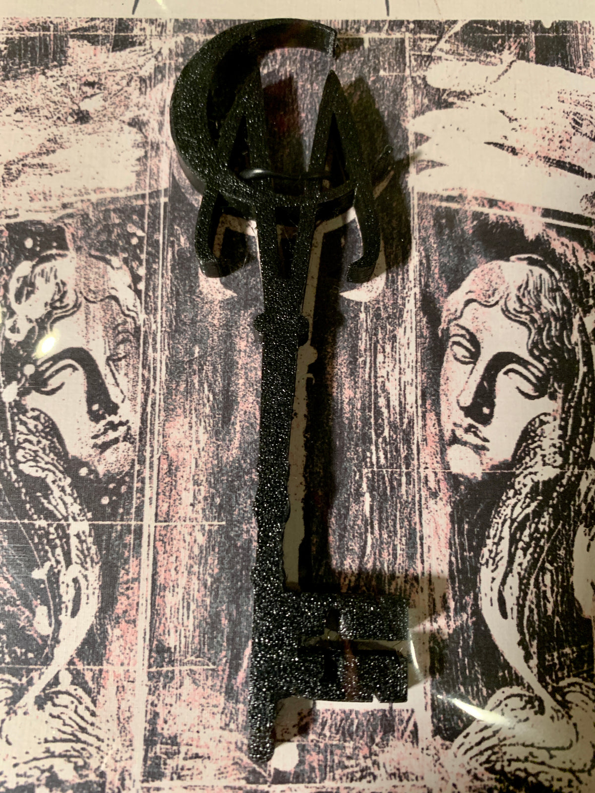 Curse Mackey 3-D Skeleton Key + Signed Print