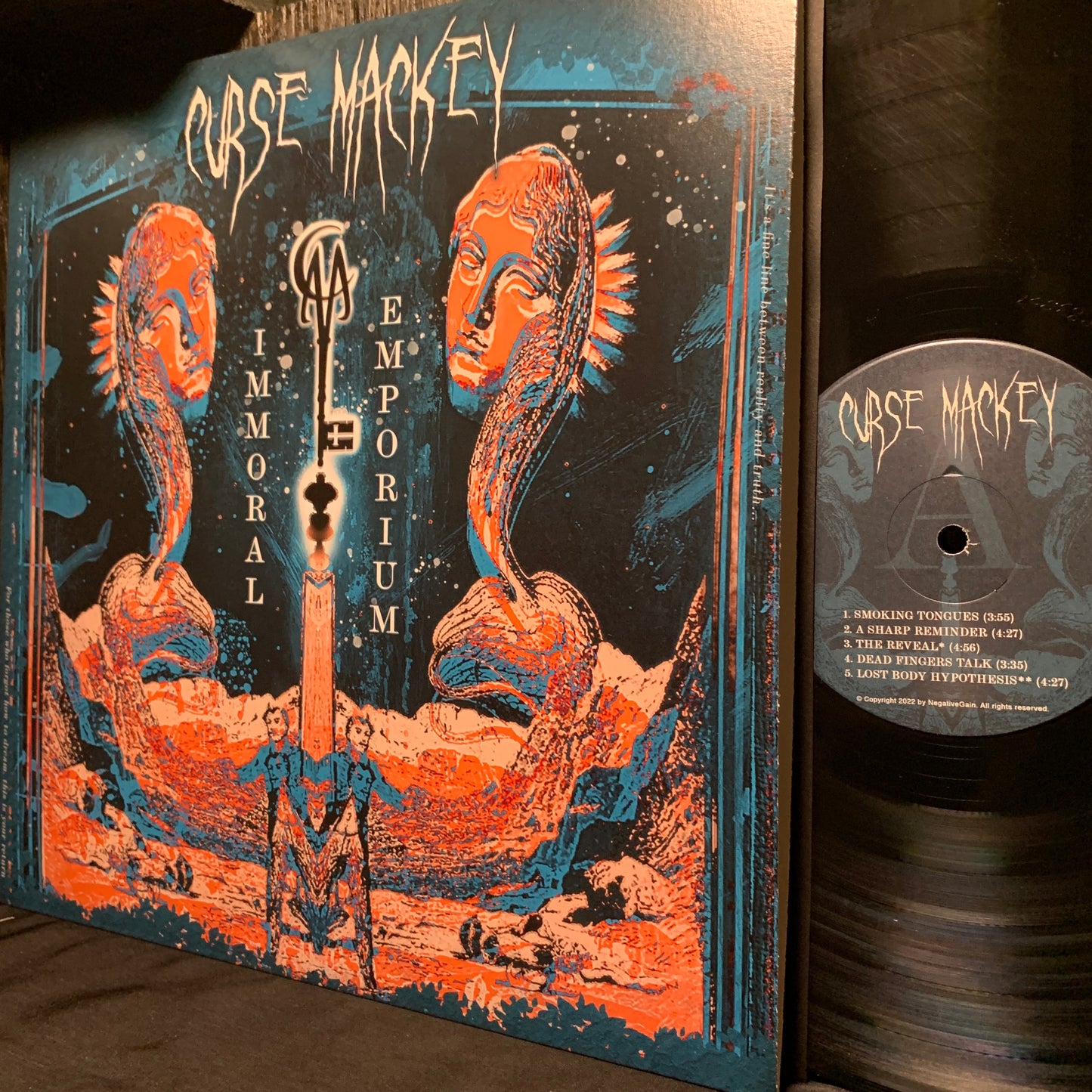 “IMMORAL EMPORIUM” LP, First Edition, 180 Gram Blackest Black Vinyl