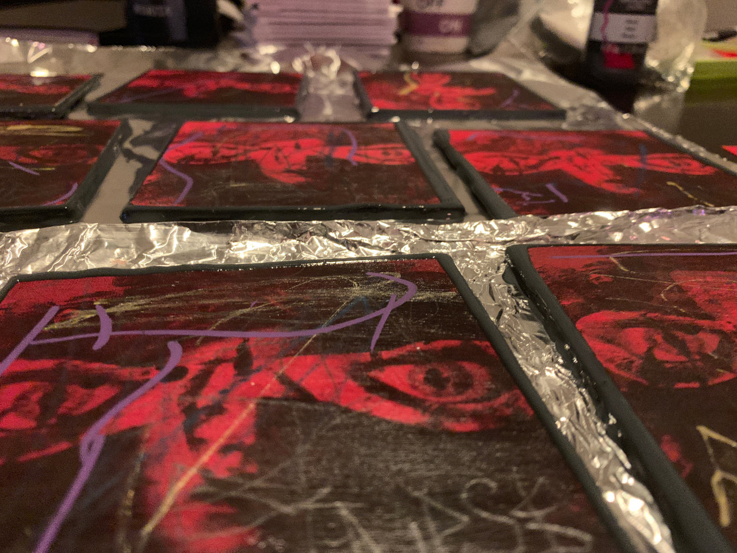 ORIGINAL ART "EXORCISM .44". New Limited Edition pieces, fresh baked and ready to ship!