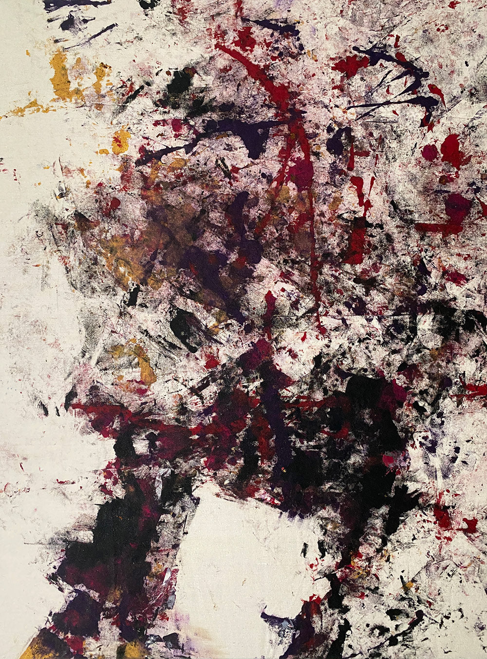 "Enhanced Performance " Live Performance Painting — 36” x 48” Stretched canvas