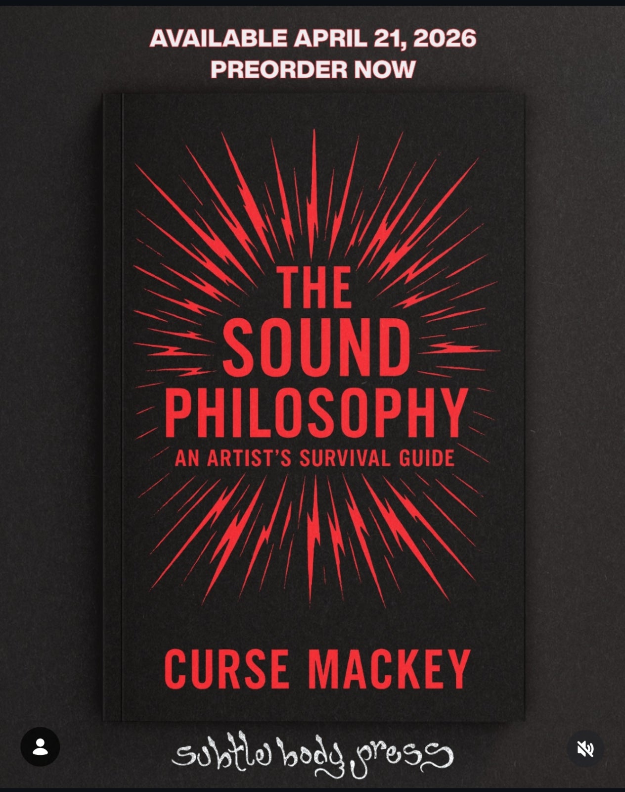 THE SOUND PHILOSOPHY: AUTHOR'S EDITION, SIGNED w/ SIGNED PRINT