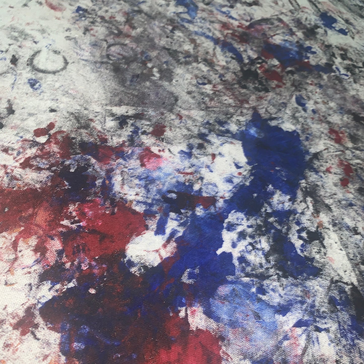 "For Those Who Forgot How to Dream" Live Performance Painting — 60” x 60” Canvas