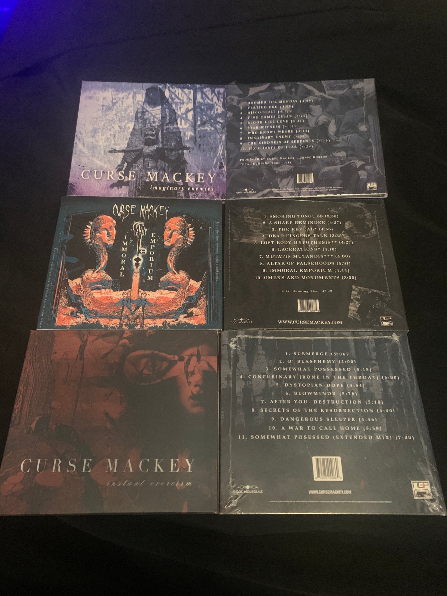 The Complete IE Trilogy THREE CD BUNDLE. SIGNED EDITION!