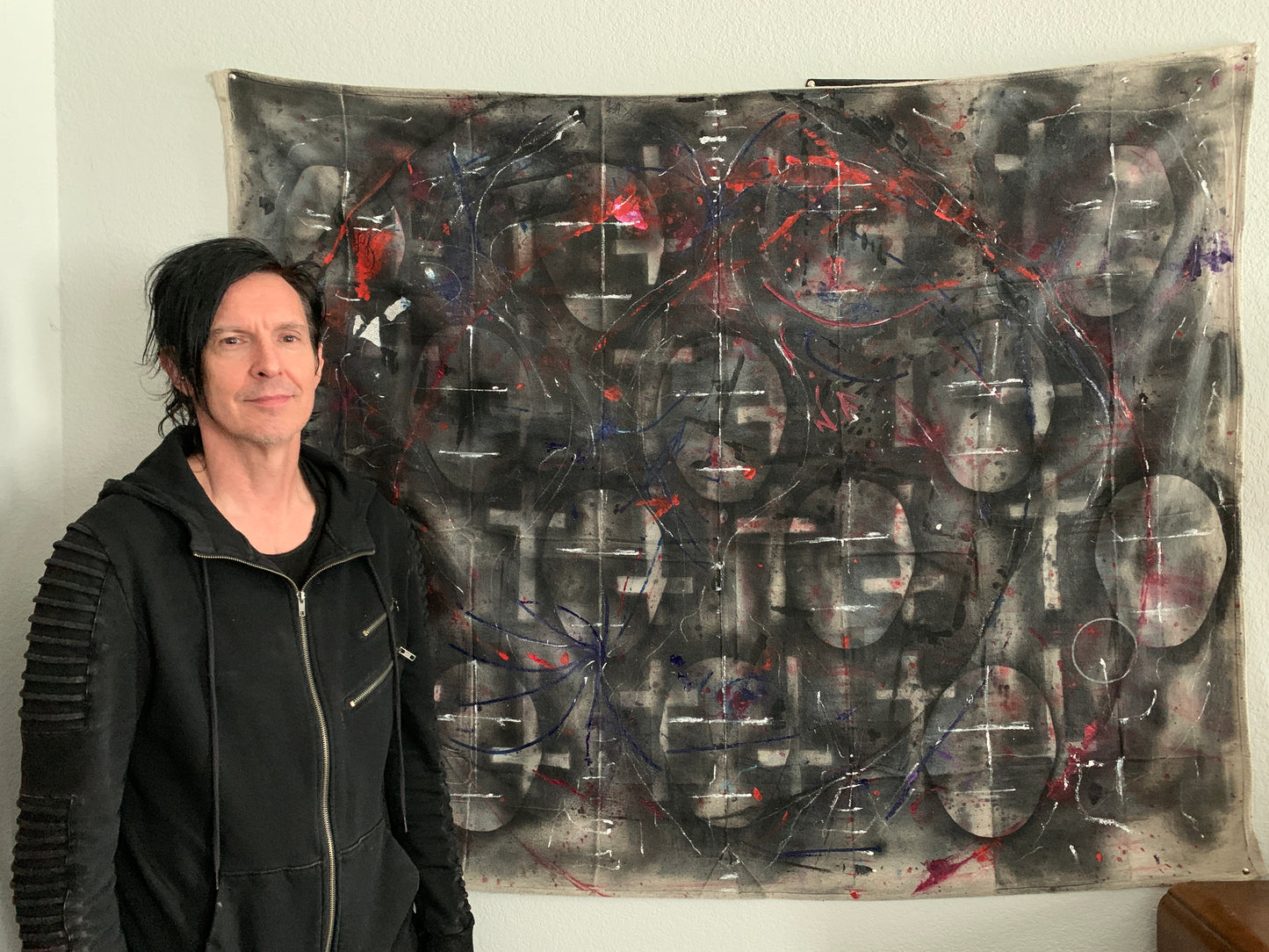 Sweet Silhouette No. 1 (Signal Crossings) — Original Painting 48” × 58”