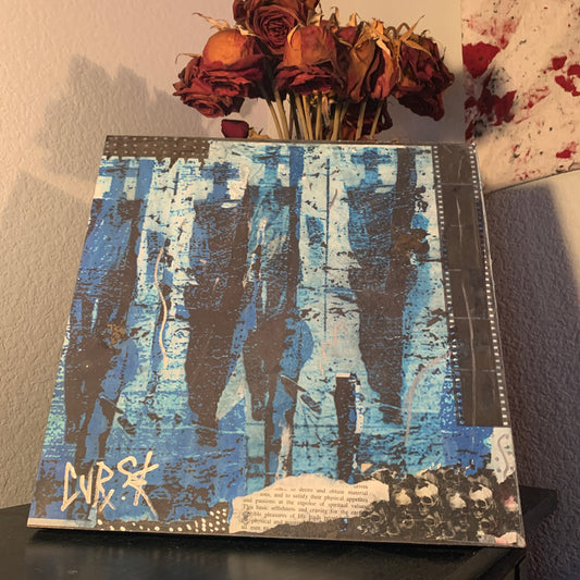 12" x 12" Heavy Duty Wooden Art Panel: "Submerge 1212" (NEW)