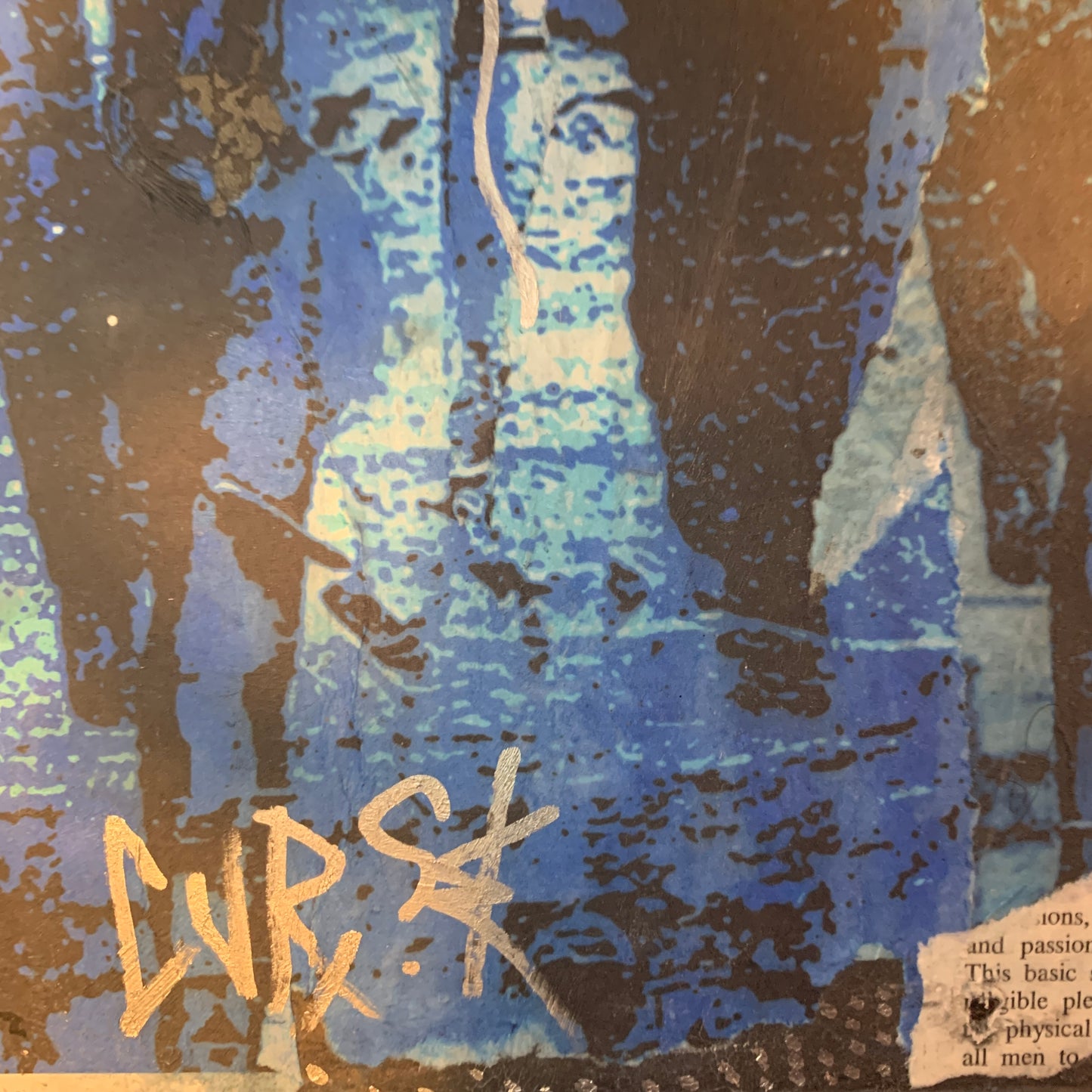 12" x 12" Heavy Duty Wooden Art Panel: "Submerge 1212" (NEW)