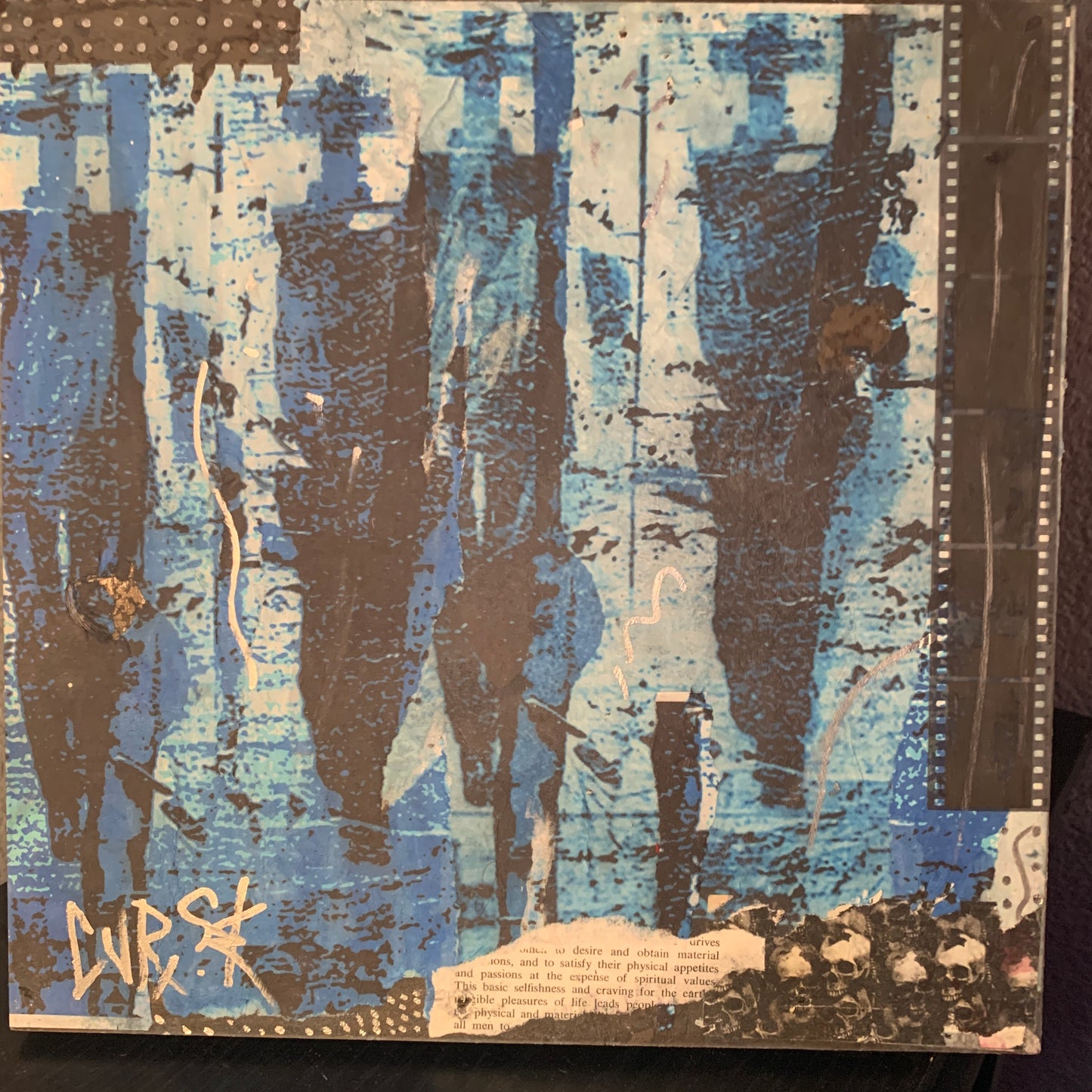 12" x 12" Heavy Duty Wooden Art Panel: "Submerge 1212" (NEW)