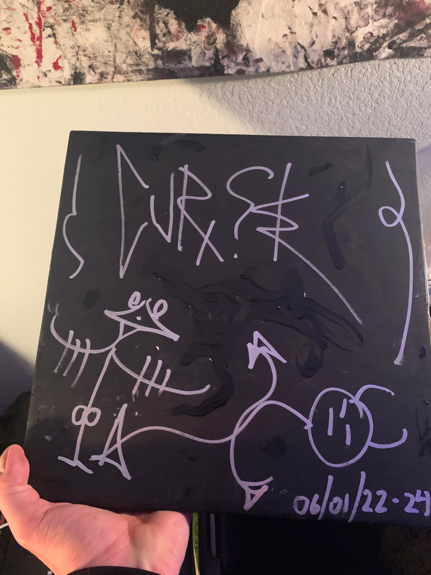 12" x 12" Heavy Duty Wooden Art Panel: "Submerge 1212" (NEW)