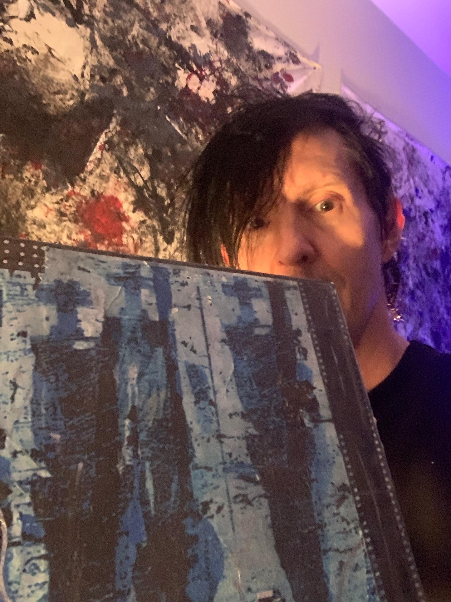 12" x 12" Heavy Duty Wooden Art Panel: "Submerge 1212" (NEW)