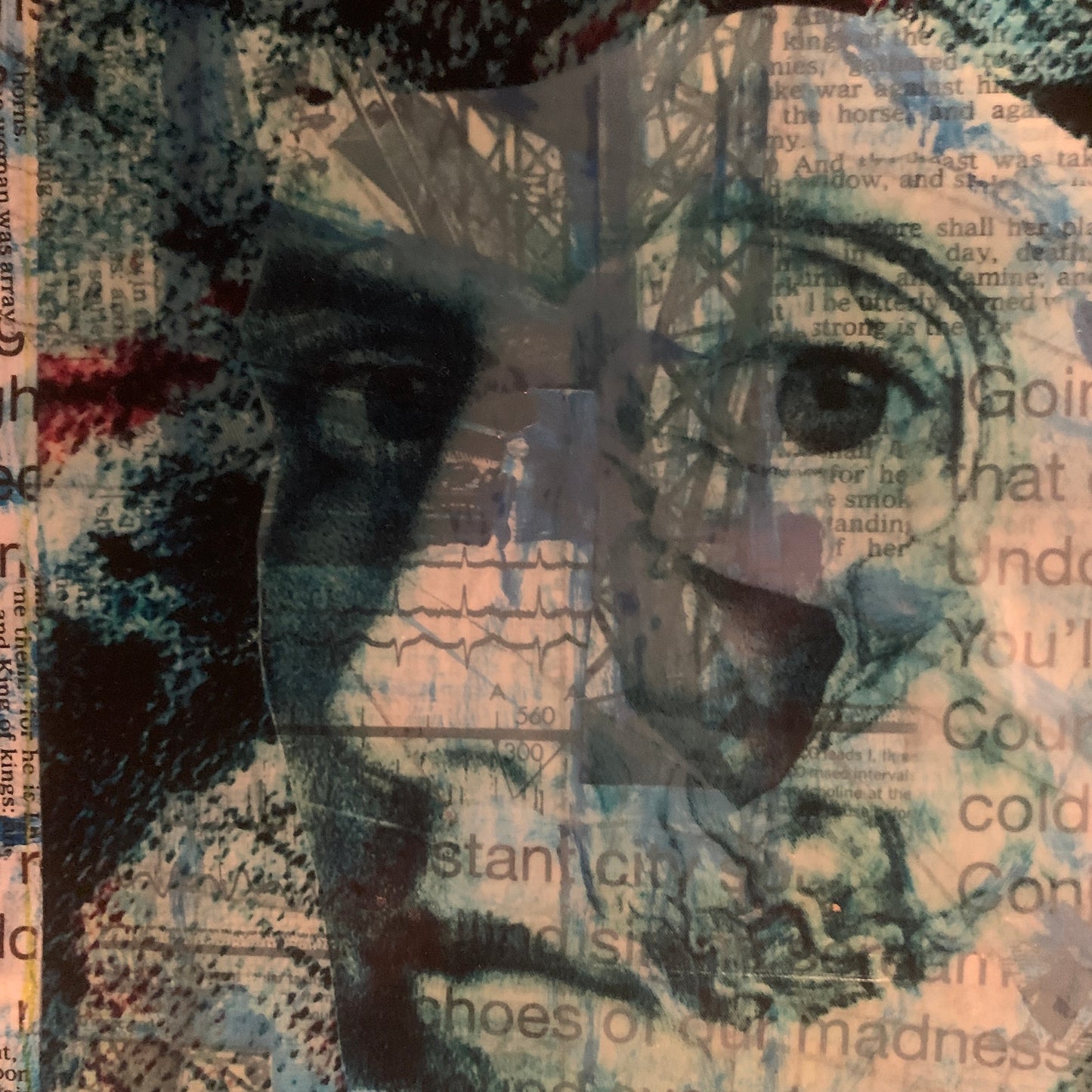 12" x 12" Canvas Art Panel: "A Sharp Reminder" (NEW)