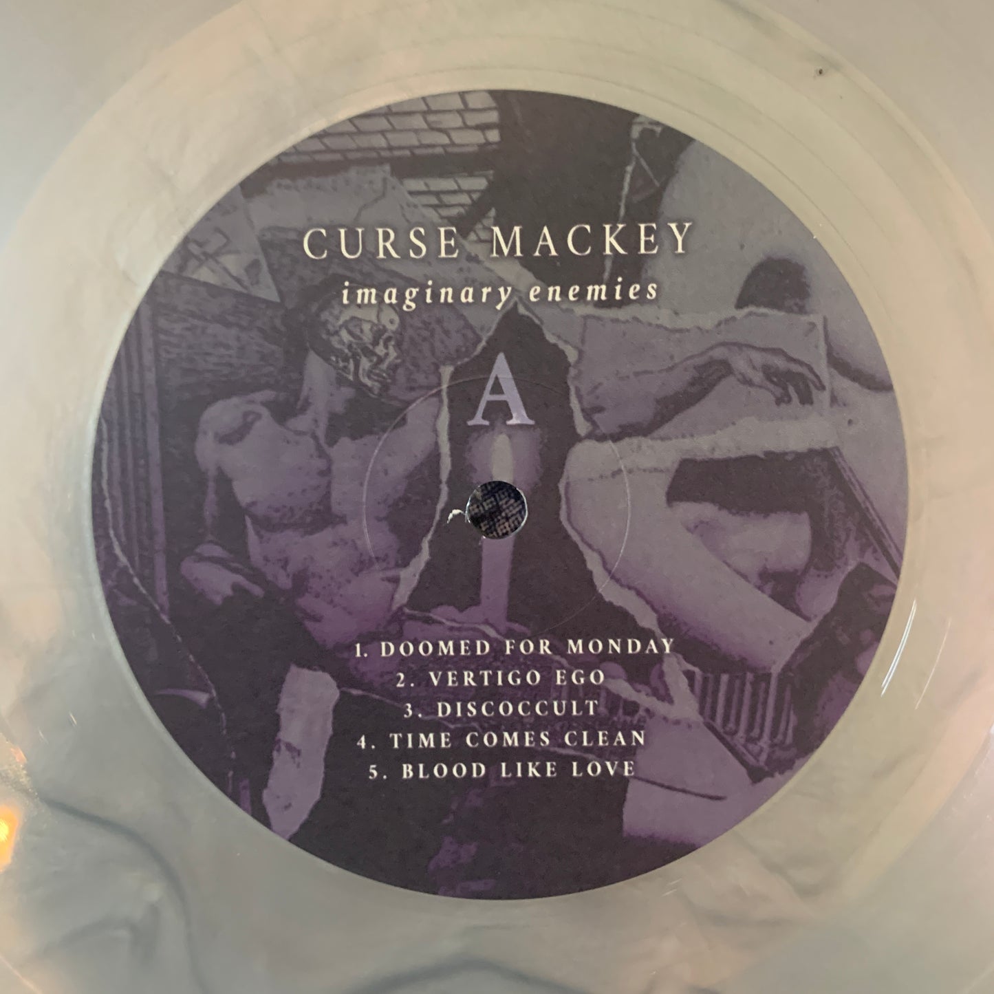 “Imaginary Enemies” LP, SIGNED!  Special Edition, 180 Gram Silver Swirl Vinyl