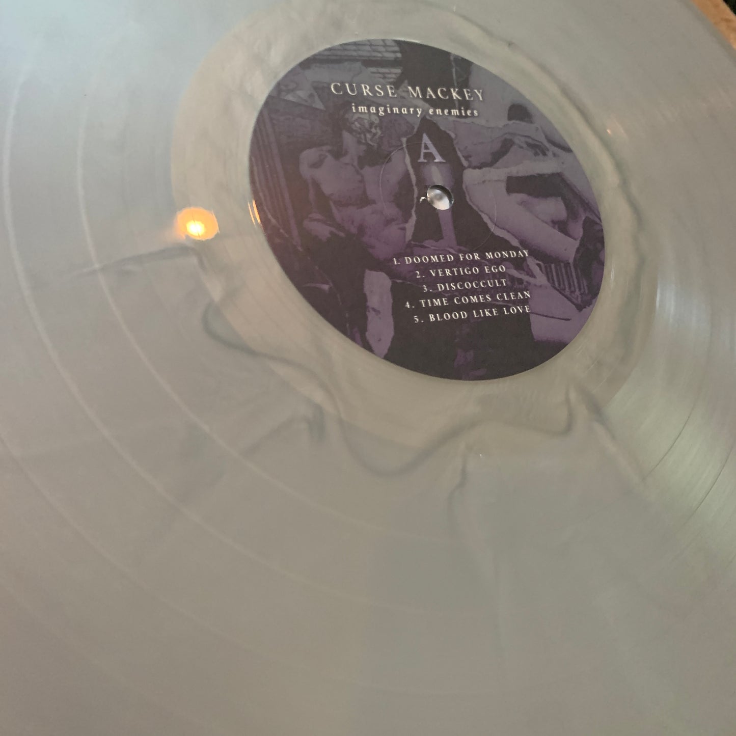 “Imaginary Enemies” LP, SIGNED!  Special Edition, 180 Gram Silver Swirl Vinyl