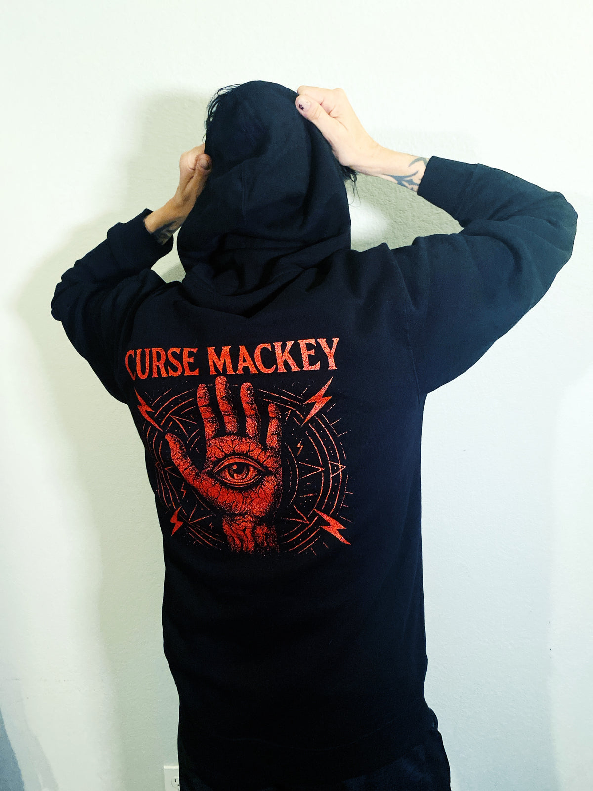 Zip-up Hoodie "Stigmata Eye"