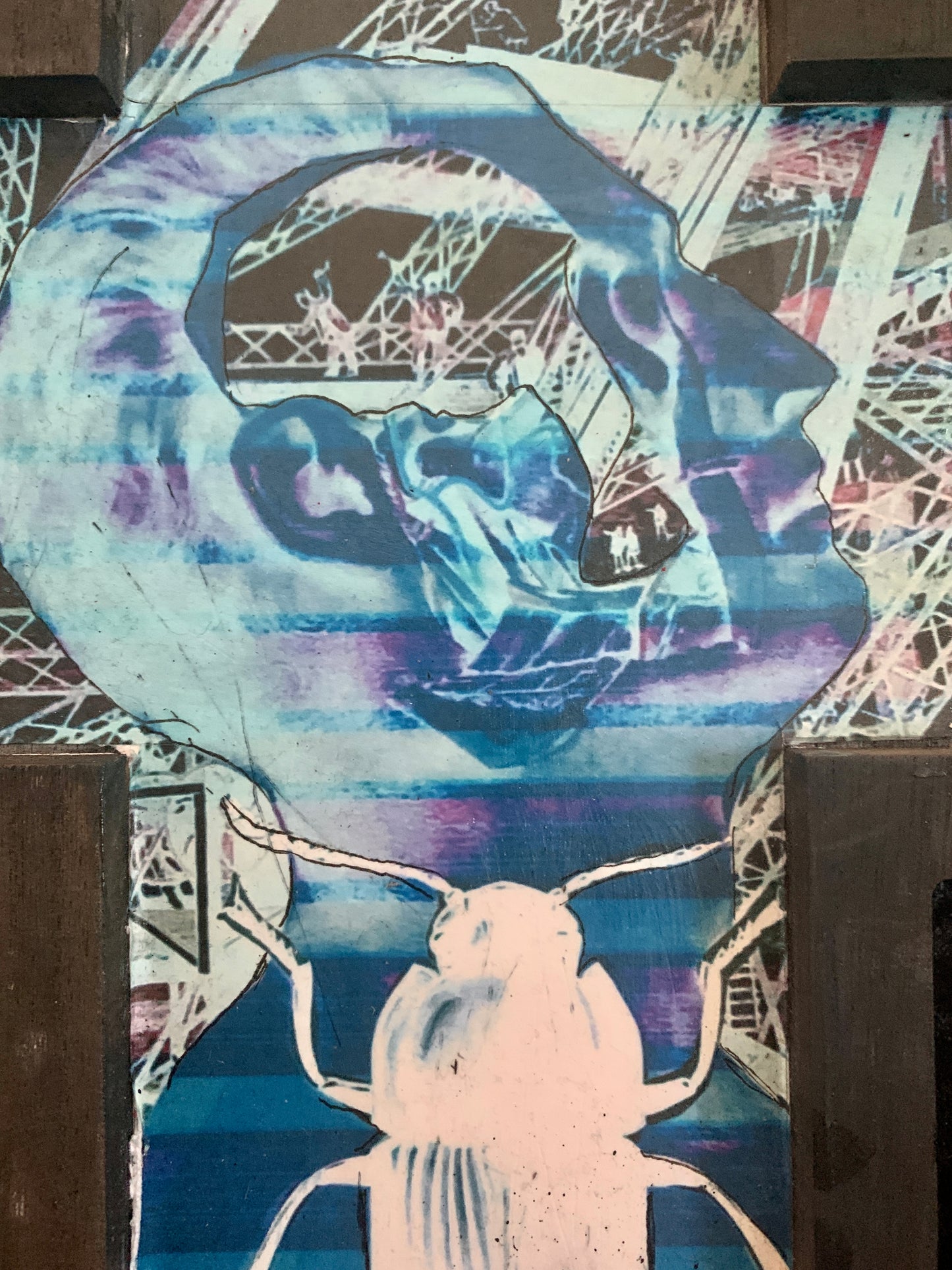 Cross-shaped Art Panel