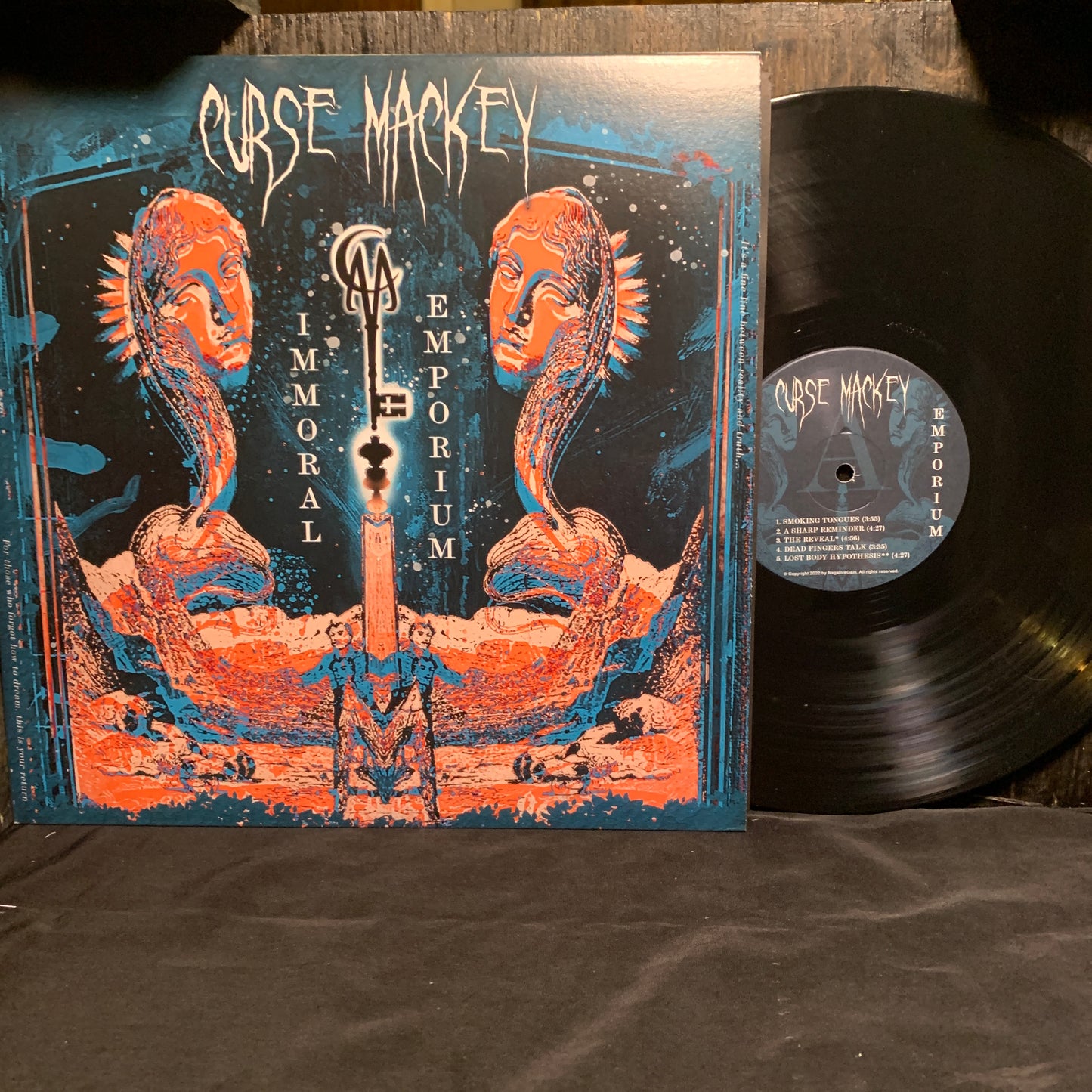 “IMMORAL EMPORIUM” LP, First Edition, 180 Gram Blackest Black Vinyl