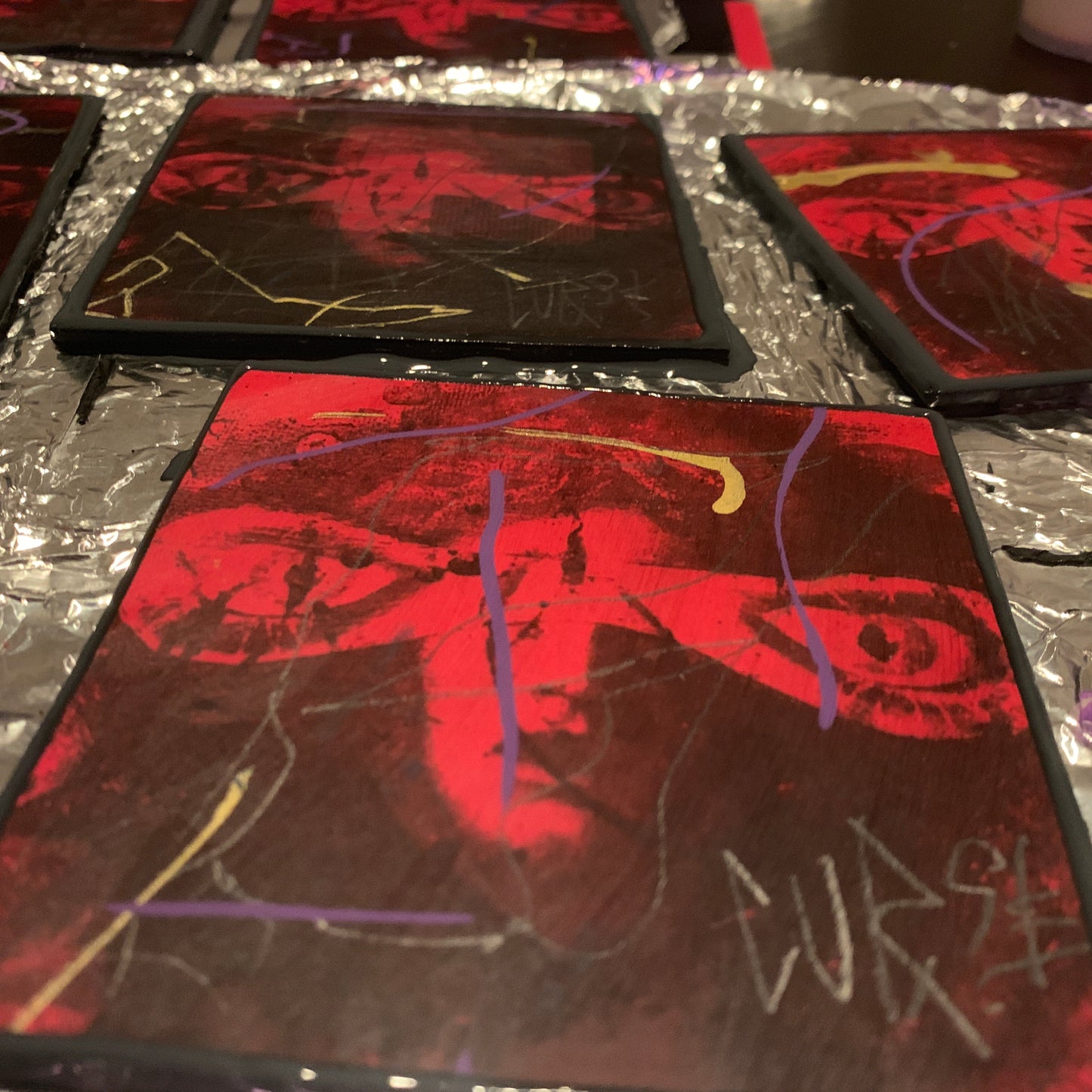 ORIGINAL ART "EXORCISM .44". New Limited Edition pieces, fresh baked and ready to ship!
